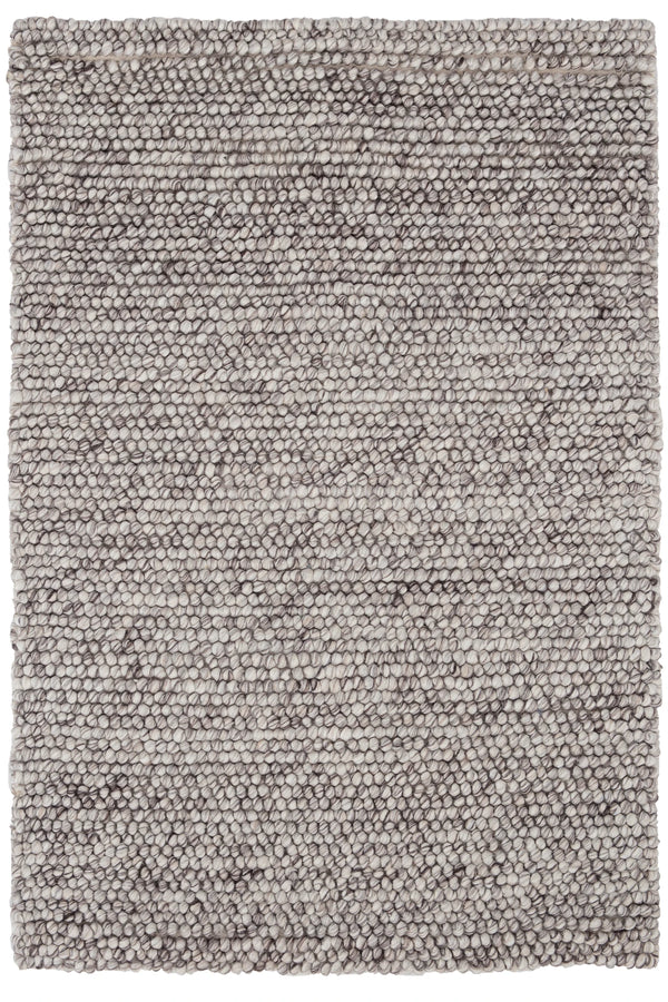 Dash & Albert - Niels Grey Hand Micro Hooked Wool/Viscose Rug