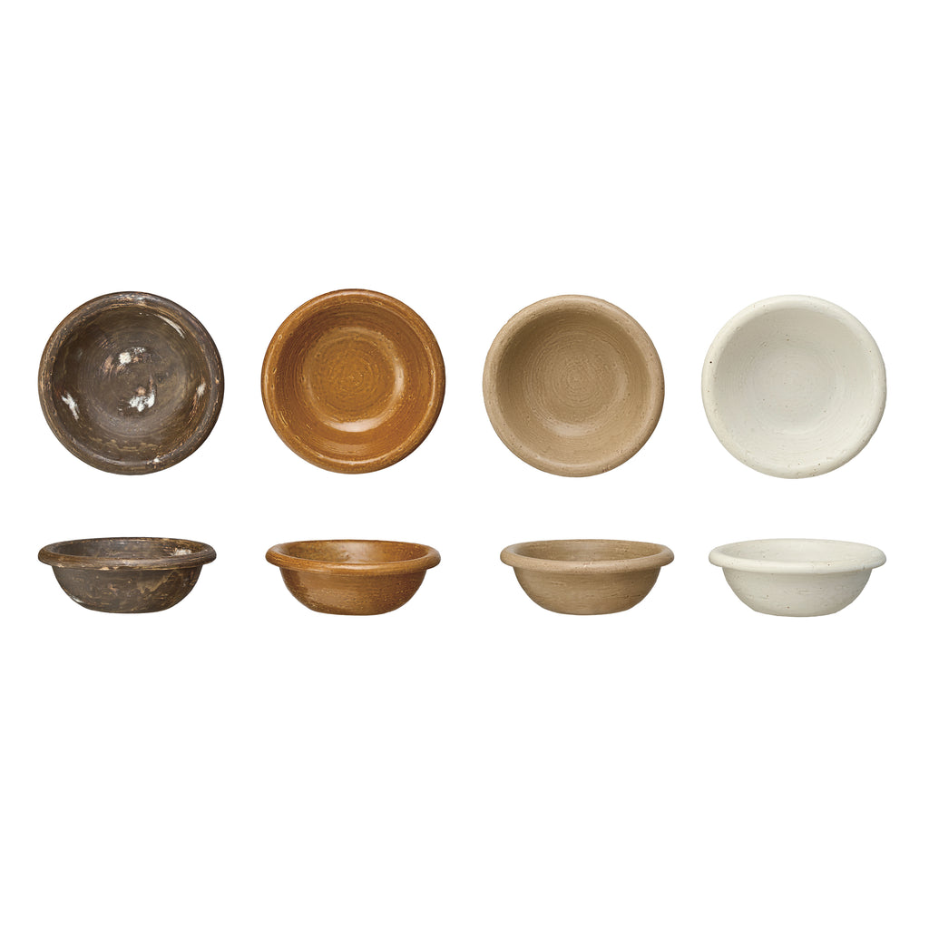Stoneware Bowls - 5" (Four Colours Available)