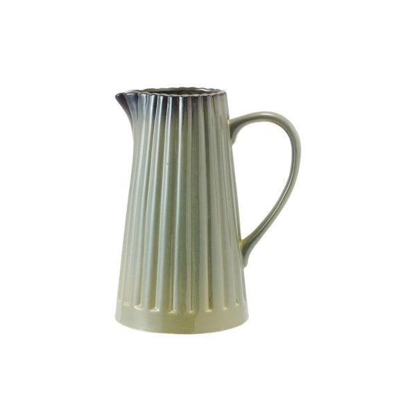 Fluted Stoneware Pitchers (Two Colours Available)