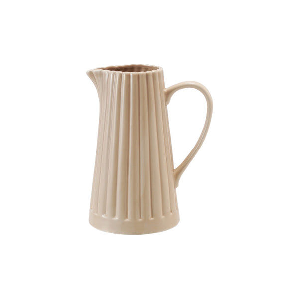 Fluted Stoneware Pitchers (Two Colours Available)
