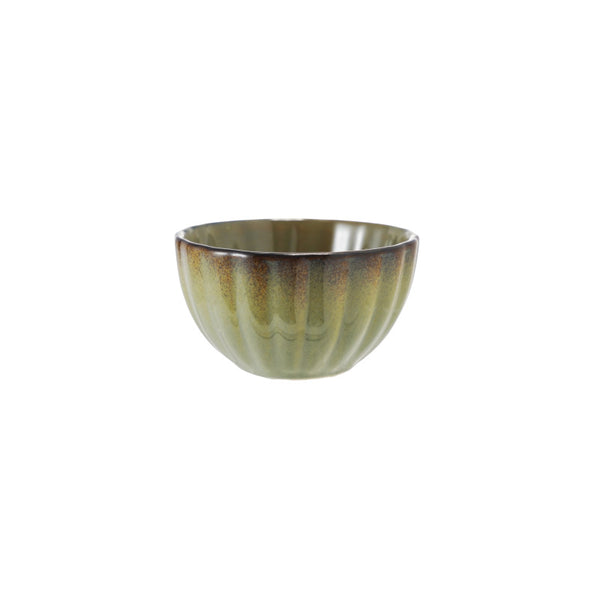 Fluted Stoneware Bowls - 4" (Five Colours Available)