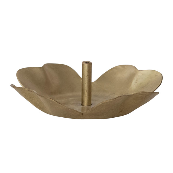 Brass Flower Incense Holder