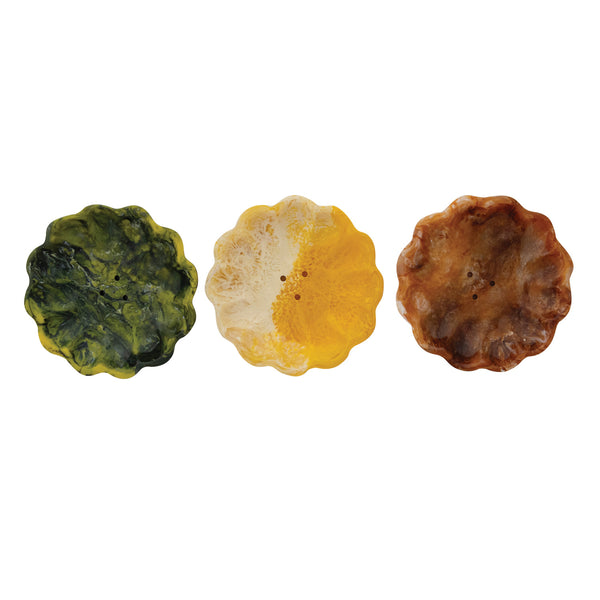 Flower Soap Dishes (Three Colours Available)