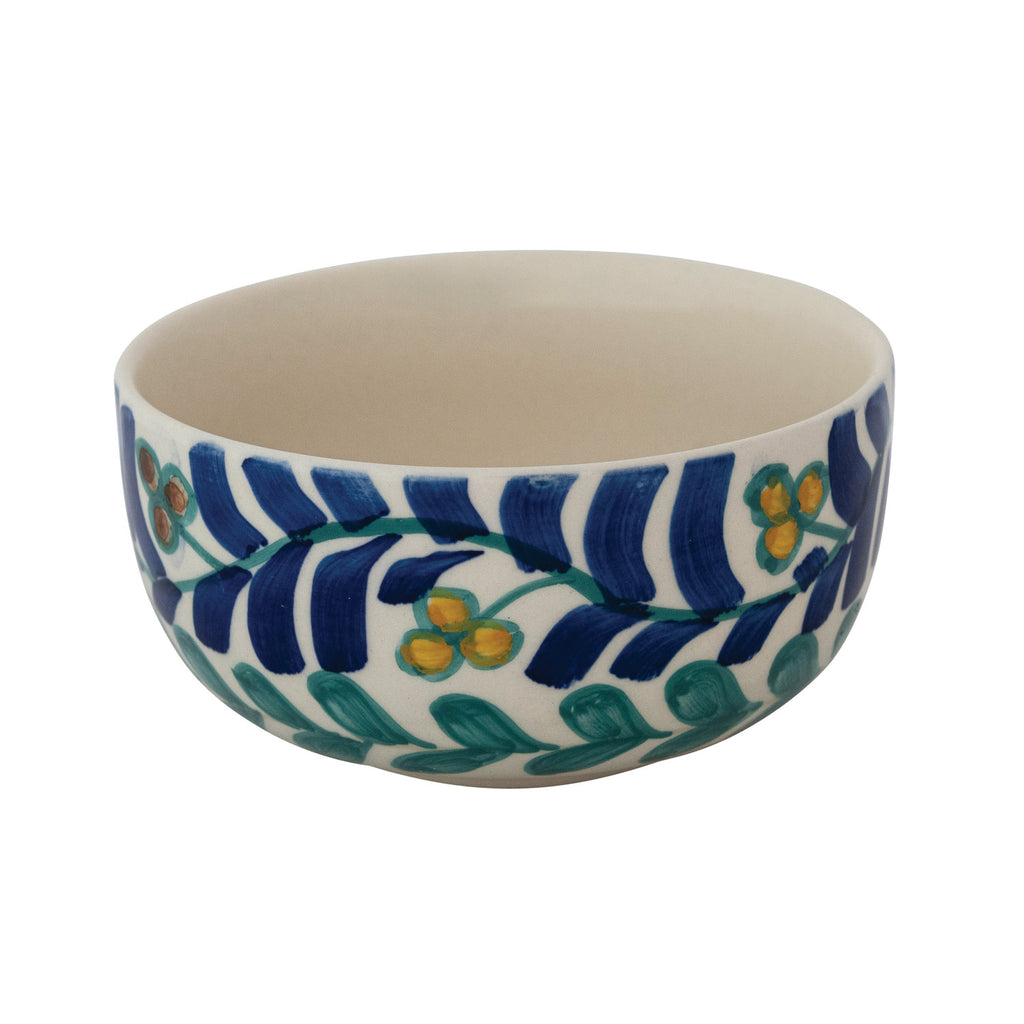 Hand-painted Vine Bowl - 5"D