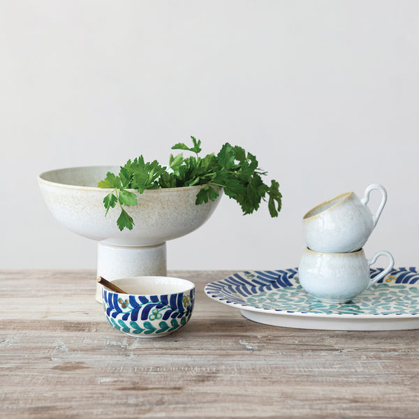 Hand-painted Vine Bowl - 5"D