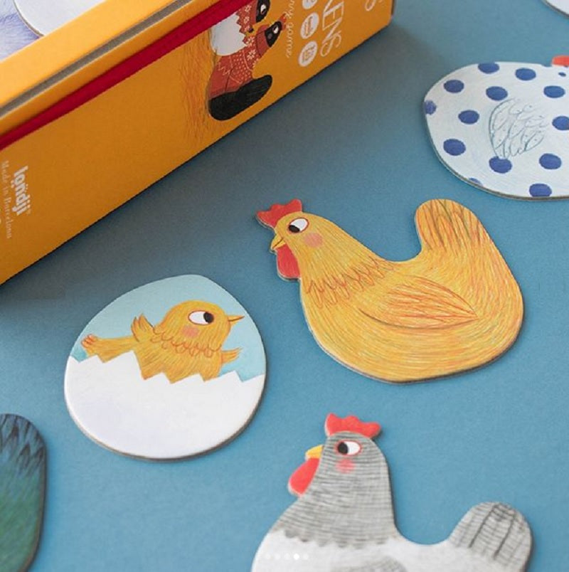 Chicks & Chickens Memory Game