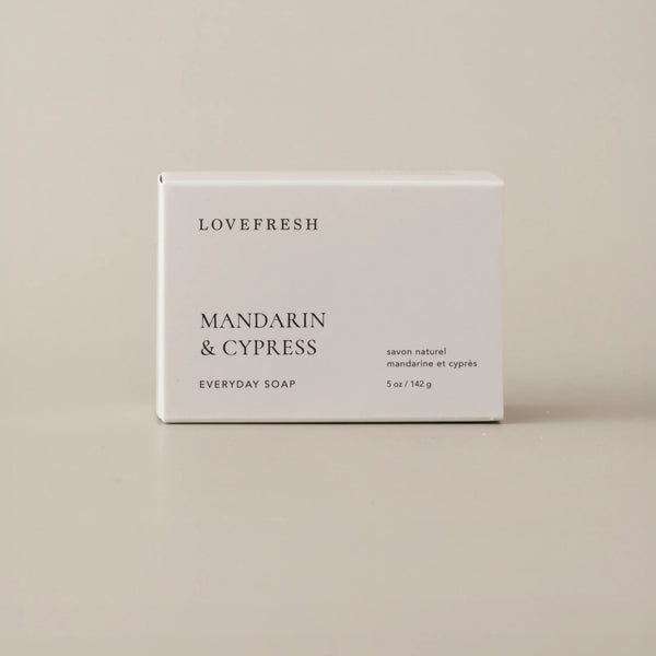 LOVEFRESH Everyday Bar Soap (Five Scents Available)