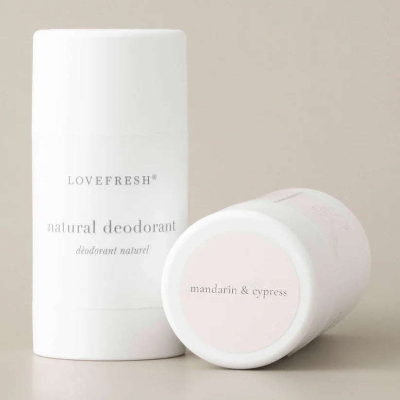 LOVEFRESH Regular Strength Natural Deodorant (Six Scents Available)