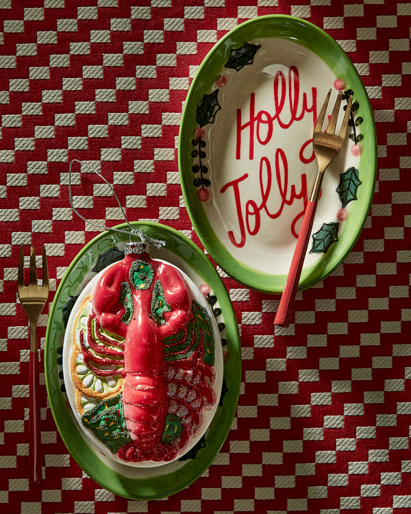 Holiday Stoneware Dishes (Four Styles Available)