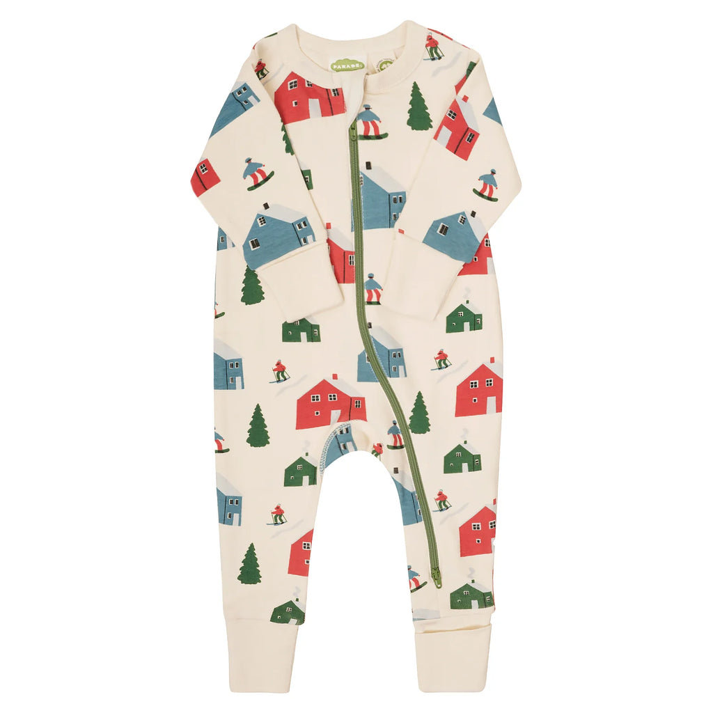 Parade Organics '2-Way' Zipper Romper - Alpine