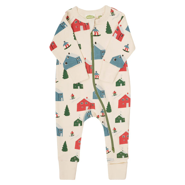 Parade Organics '2-Way' Zipper Romper - Alpine