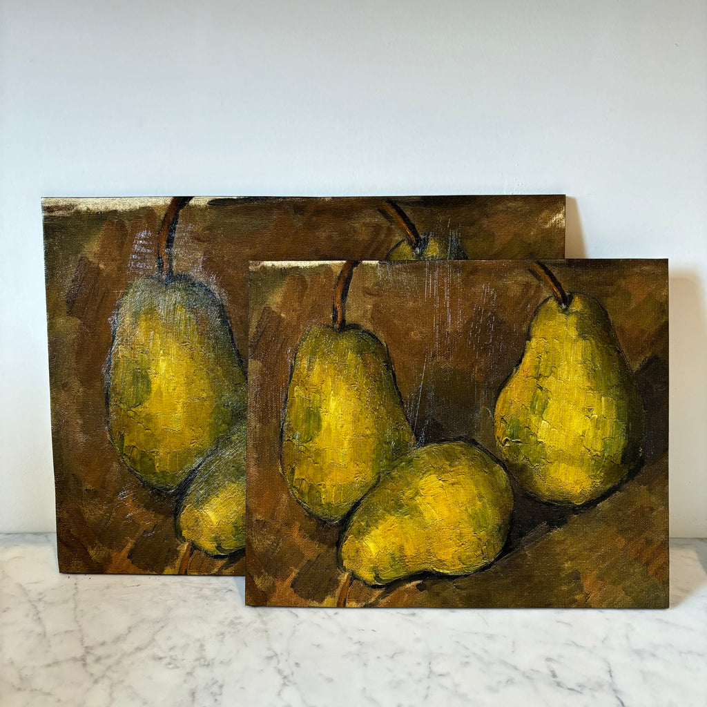 Artist Board - Trio of Pears