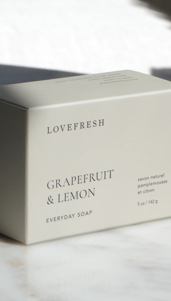 LOVEFRESH Everyday Bar Soap (Five Scents Available)