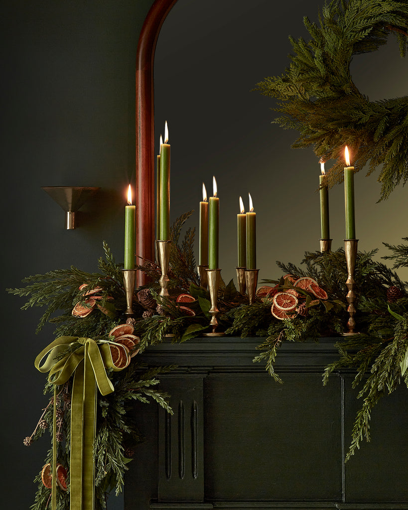 Ember Gold Candlesticks  (Two Sizes Available)