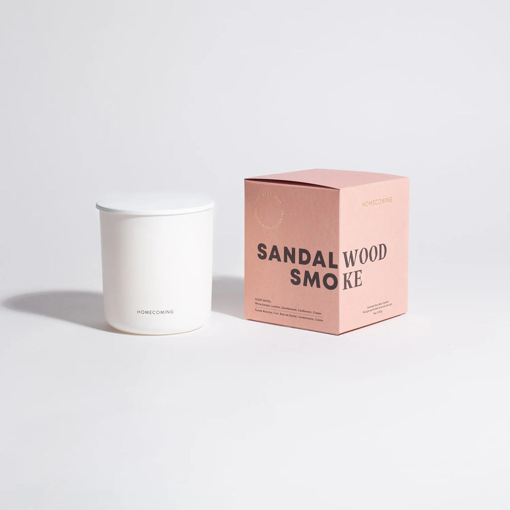 Sandalwood Smoke Soy Candle