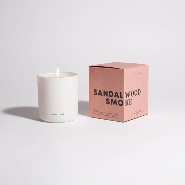 Sandalwood Smoke Soy Candle