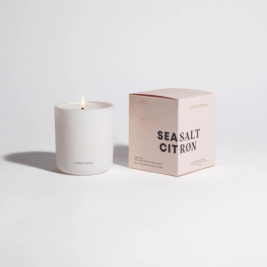 Sea Salt Citron Soy Candle