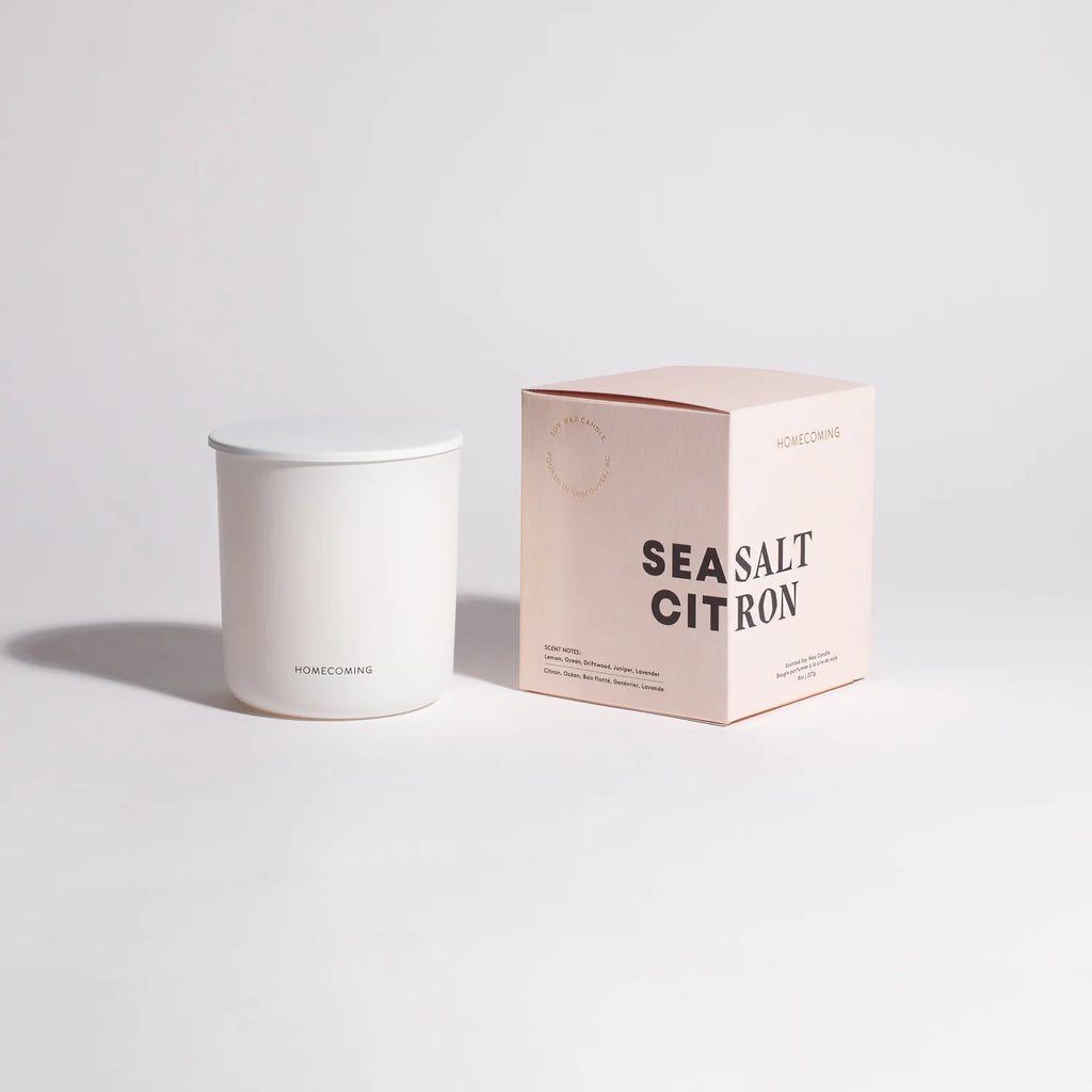 Sea Salt Citron Soy Candle