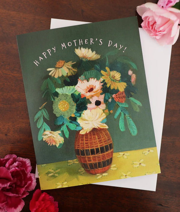 Happy Mother's Day Bouquet Card from Janet Hill Studio