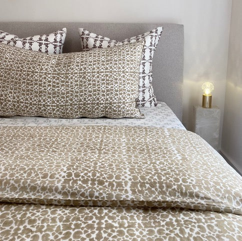 Suzani Duvet Cover - Mineral (Two Sizes Available)