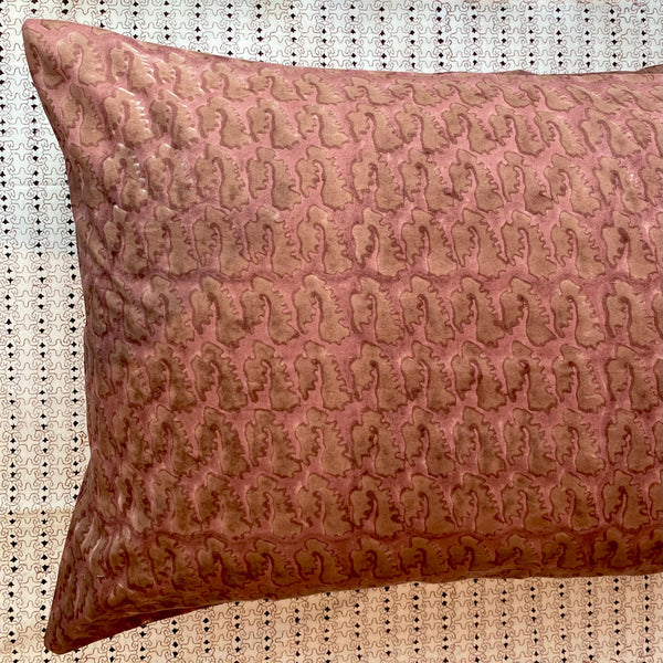 Pair of Tsunami Envelope Shams - Rose (Two Sizes Available)