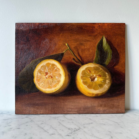 Artist Board - Still Life with Lemons