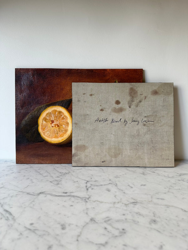 Artist Board - Still Life with Lemons