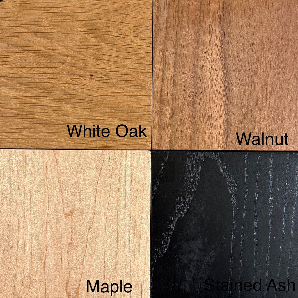Calvin Side Table - Walnut Stain on Red Oak
