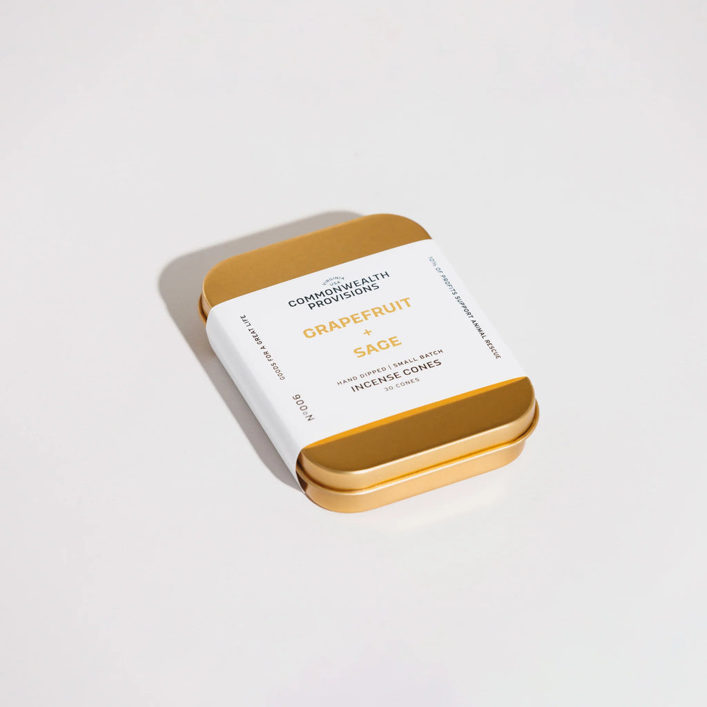 Grapefruit + Sage Incense