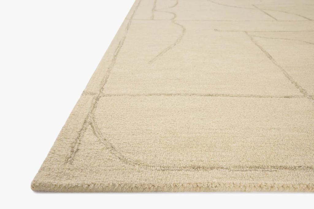 Jeremiah Brent x Loloi Barrow Rug-Ivory/Taupe