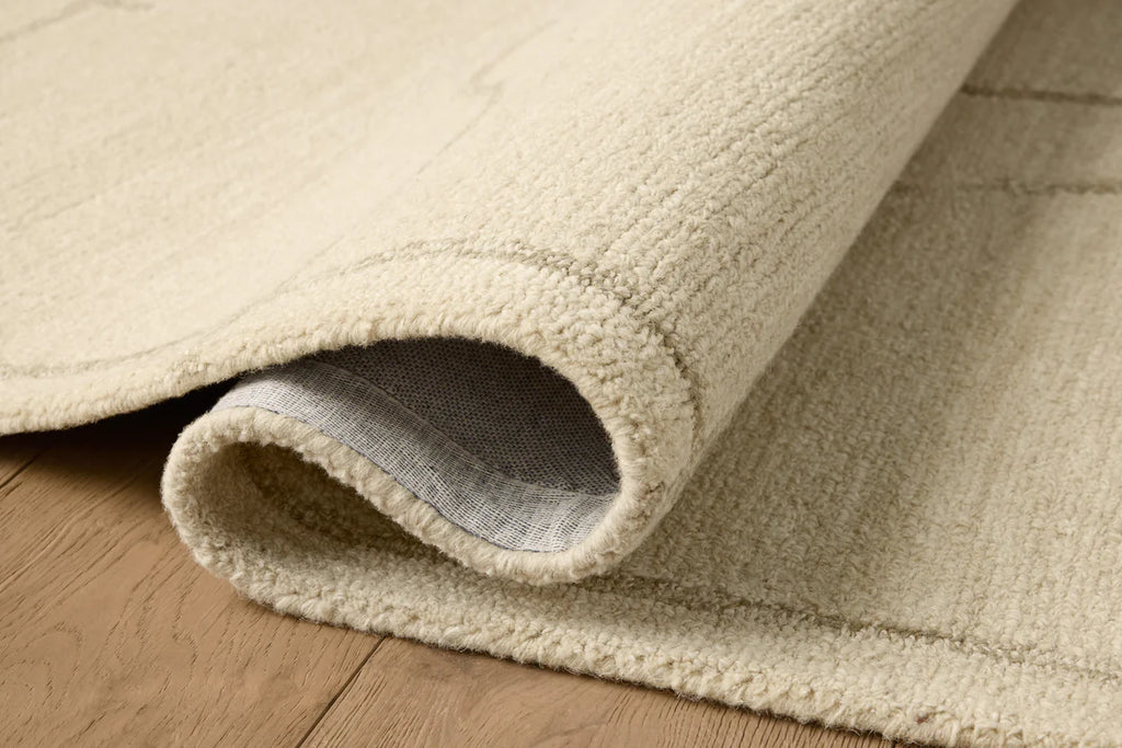 Jeremiah Brent x Loloi Barrow Rug-Ivory/Taupe