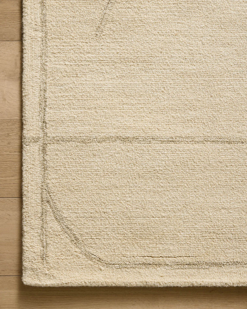 Jeremiah Brent x Loloi Barrow Rug-Ivory/Taupe