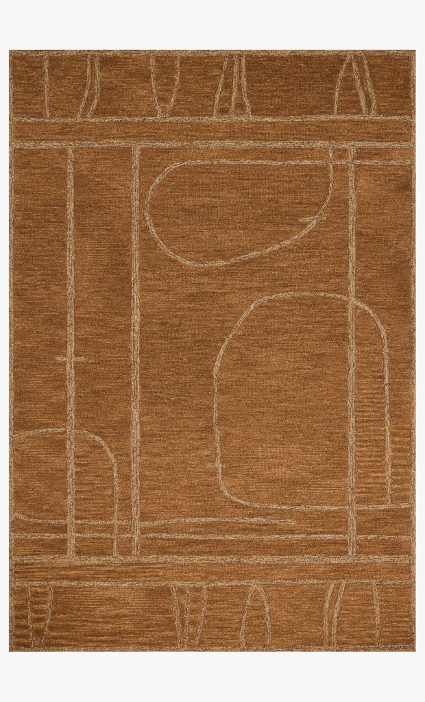 Jeremiah Brent x Loloi Barrow Rug-Clay/Natural