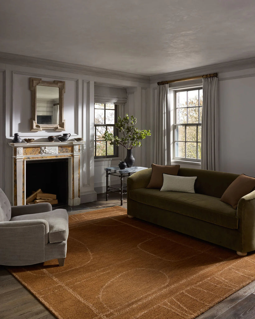 Jeremiah Brent x Loloi Barrow Rug-Clay/Natural