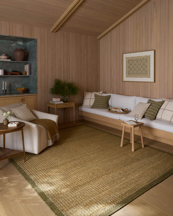 Amber Lewis x Loloi Lilah Rug - Natural / Olive