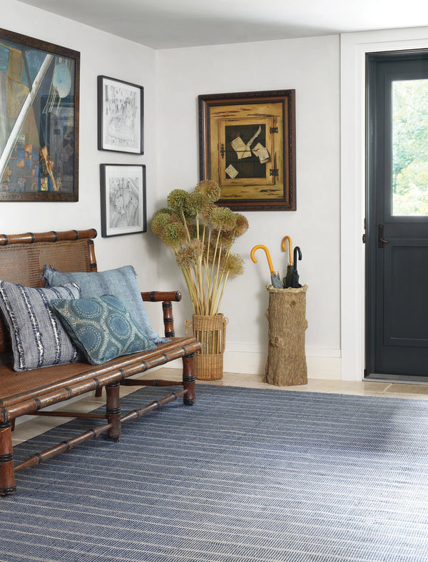 Dash & Albert - Samson Navy Indoor/Outdoor Rug