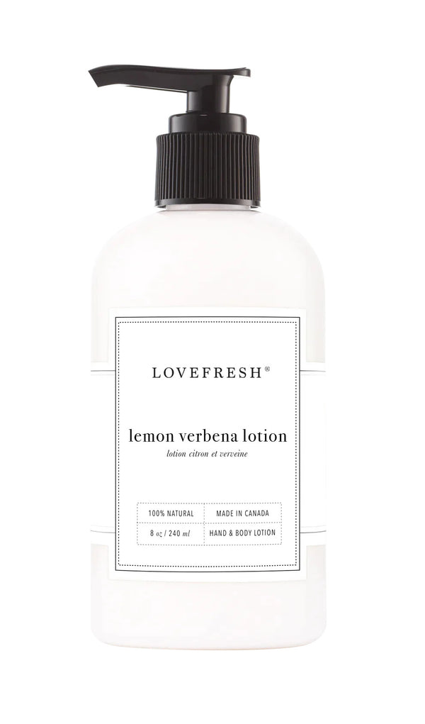 LOVEFRESH Lemon Verbena Hand & Body Lotion