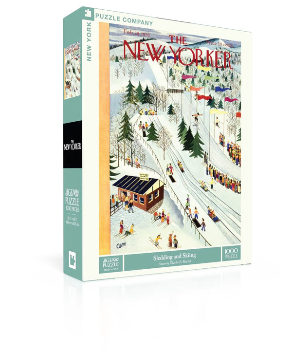 Sledding & Skiing Jigsaw Puzzle