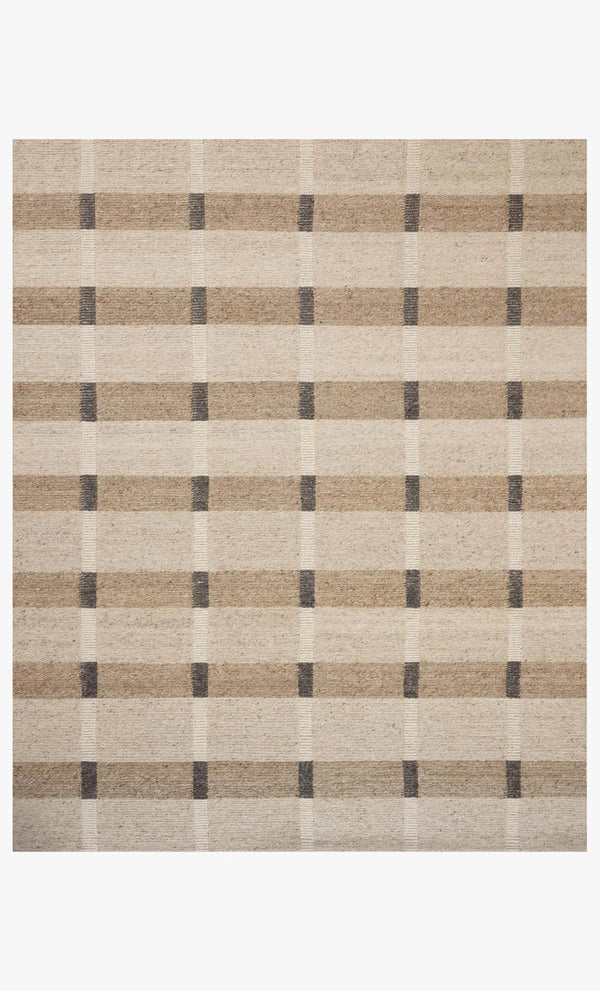 Jeremiah Brent x Loloi Perry Rug-Natural/Grey