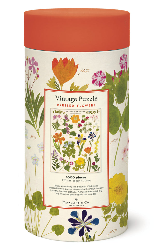 Pressed Flowers Jigsaw Puzzle