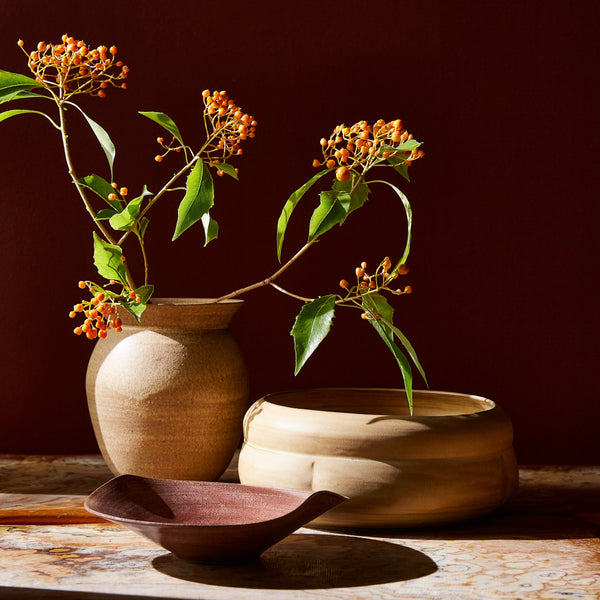 Wide Neck Vase - Medium