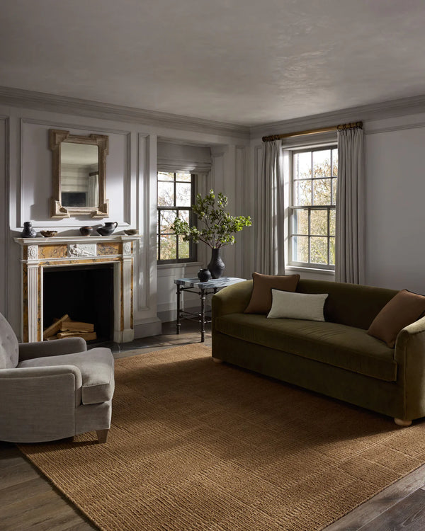 Jeremiah Brent x Loloi Greenwich Rug-Rust