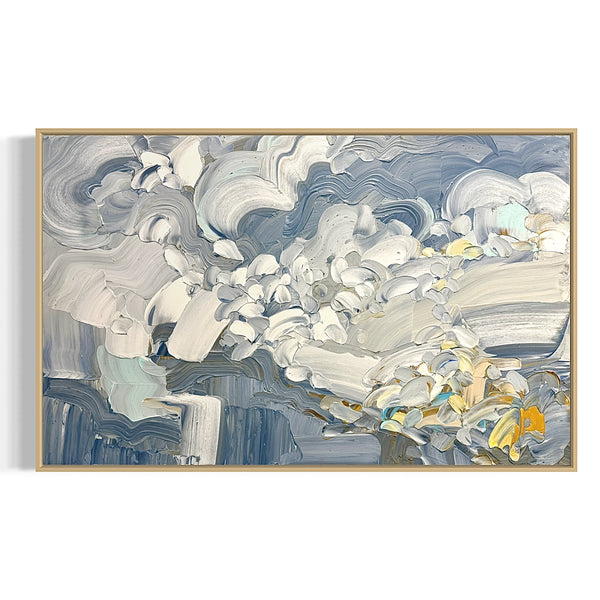 Shane Norrie Coastal Currents Series #65 Acrylic on Canvas