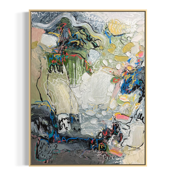 Shane Norrie Celebrations Series #123 Acrylic on Canvas