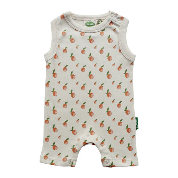 Parade Organics Tank Romper - Citrus