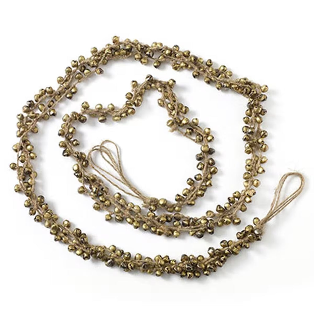 Sleigh Bells Garland - 84"