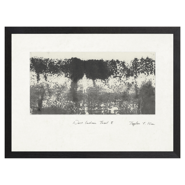 West Indian Trail II - Framed Under Glass (Two Sizes Available)