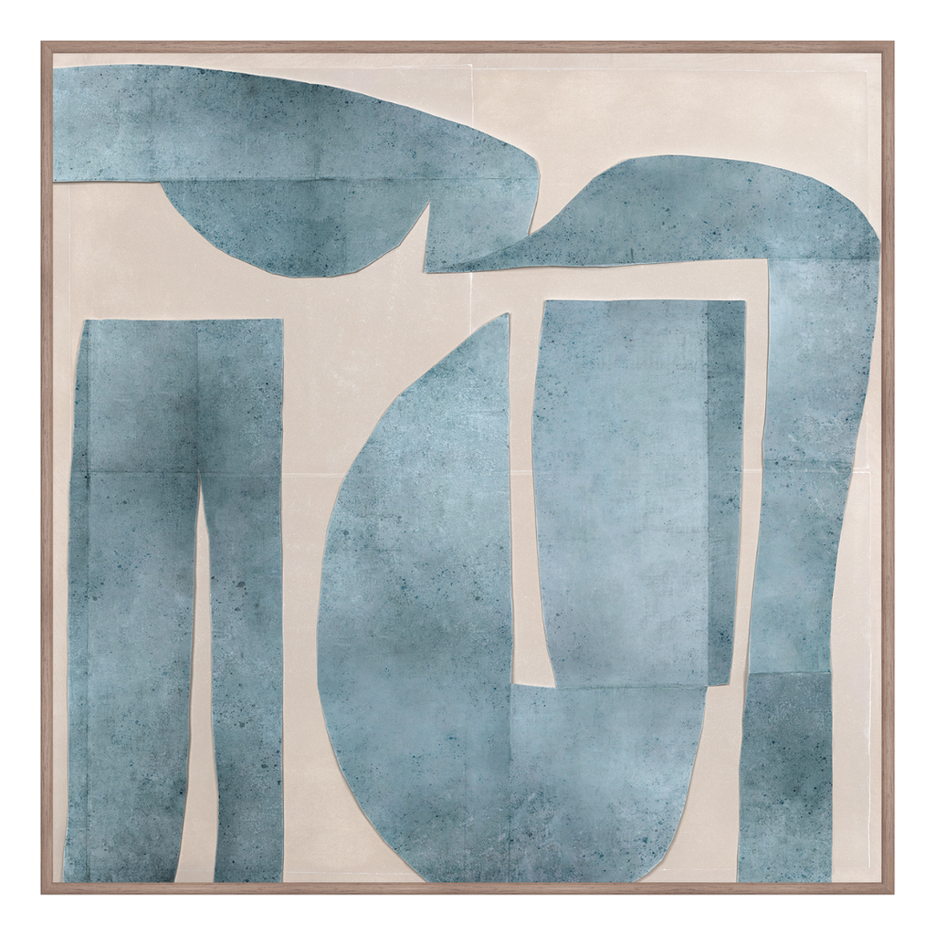 Geo Form II - Framed Under Glass (Two Sizes Available)
