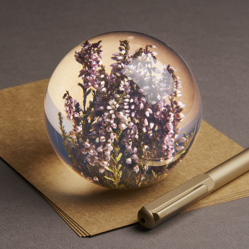 Heather Paperweight (Two Sizes Available)