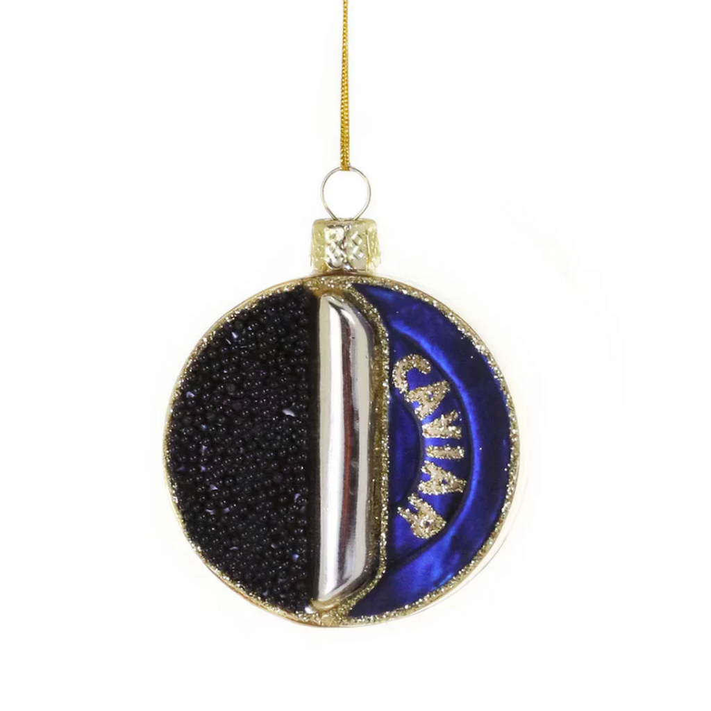 Caviar Glass Ornament